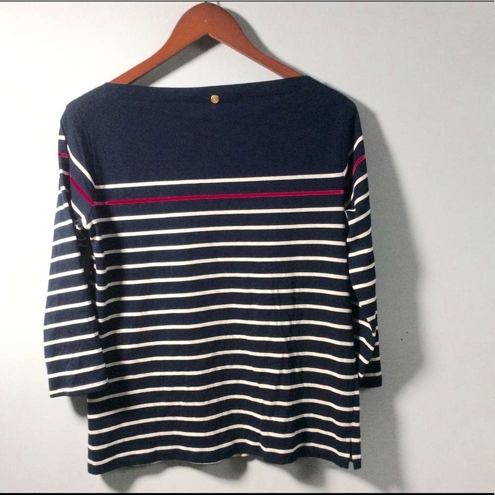 🐞 Trina Turk Striped Top - Picture 3 of 5